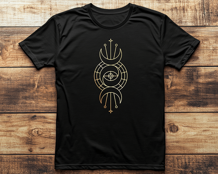 Symbol oko s mesiacom Symbol oko s mesiacom